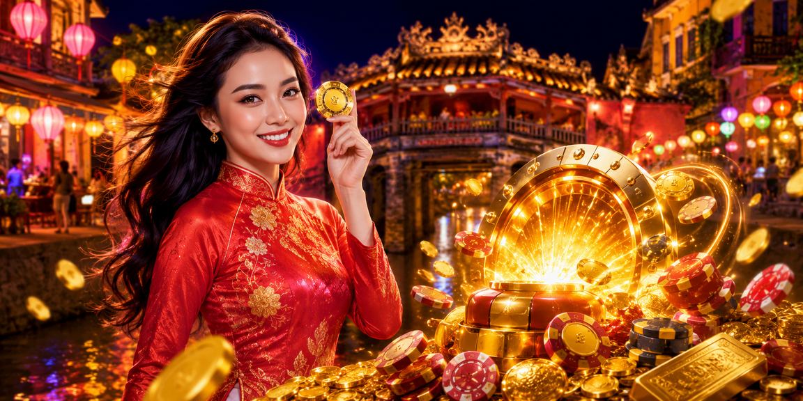 Người chơi tại sự kiện casino ở Hội An mặc áo dài truyền thống
